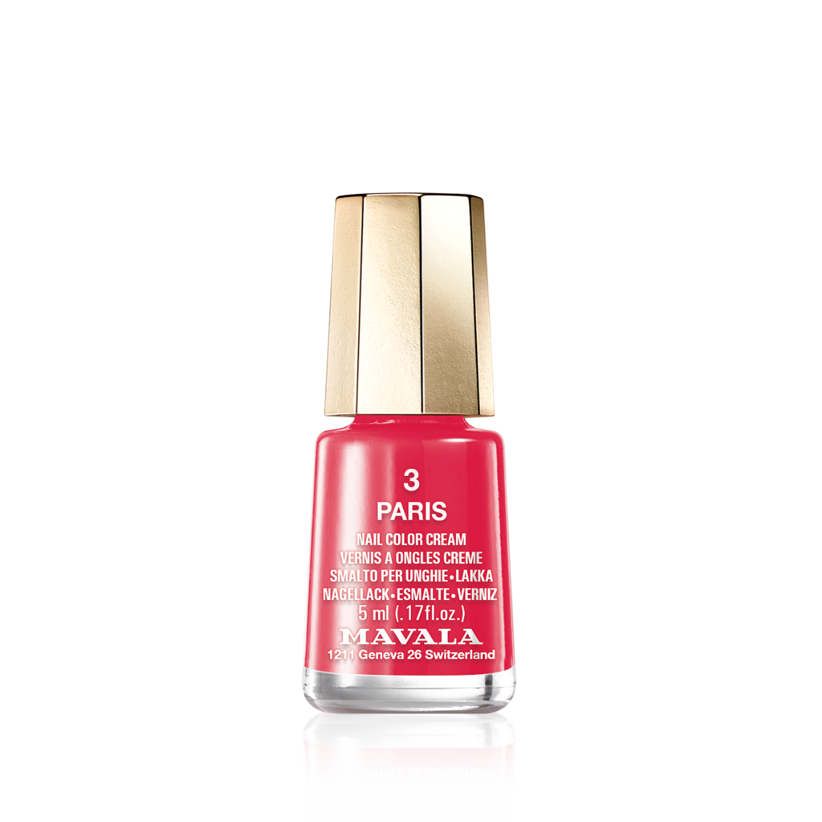 Mini Color Nail Polish Red