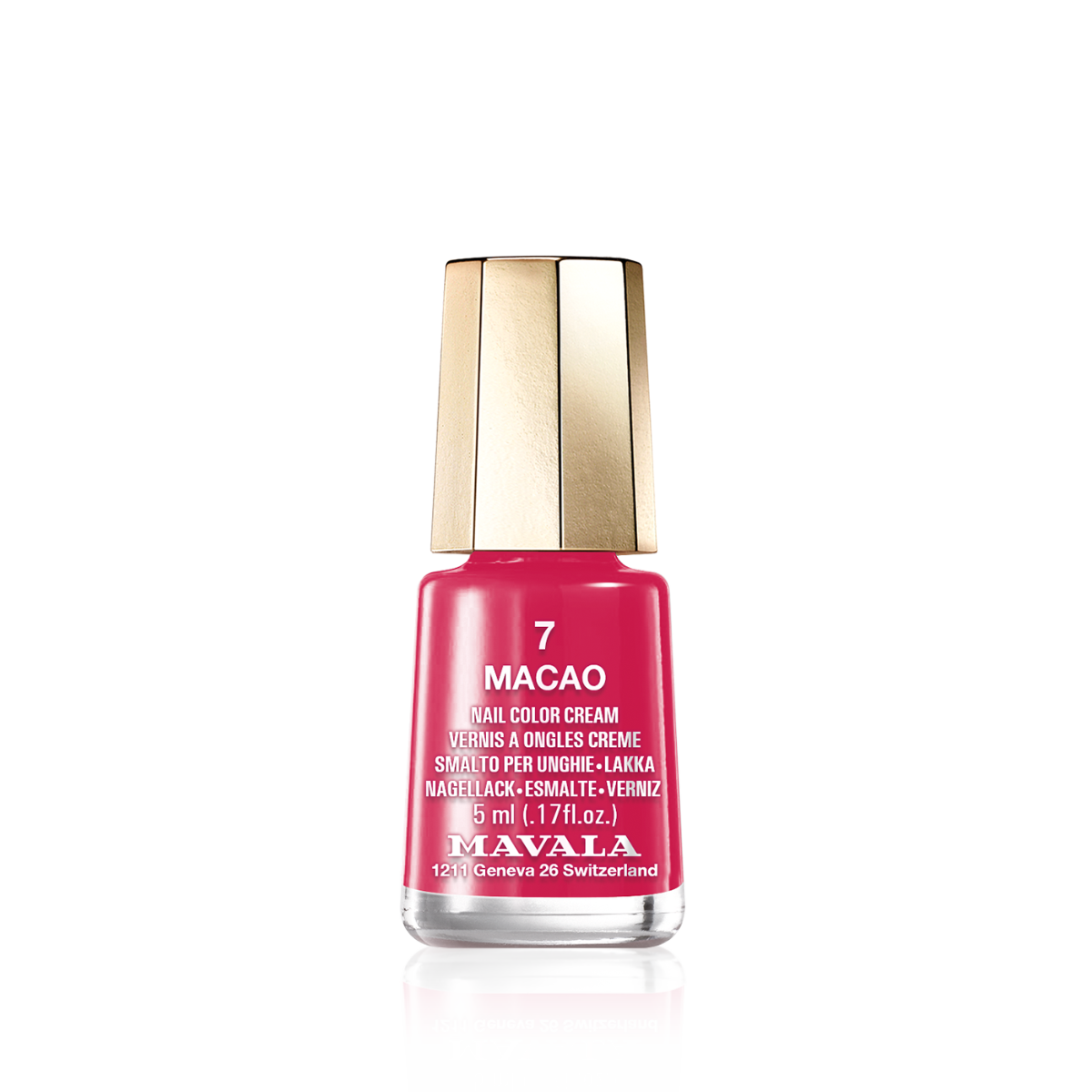 Mini Color Nail Polish Red