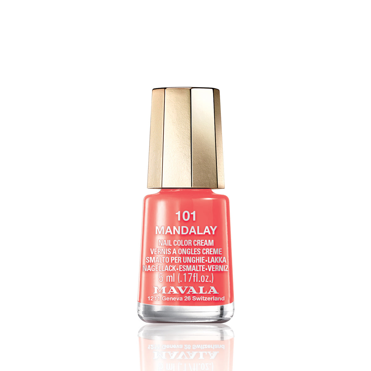 Mini Color Nail Polish Coral