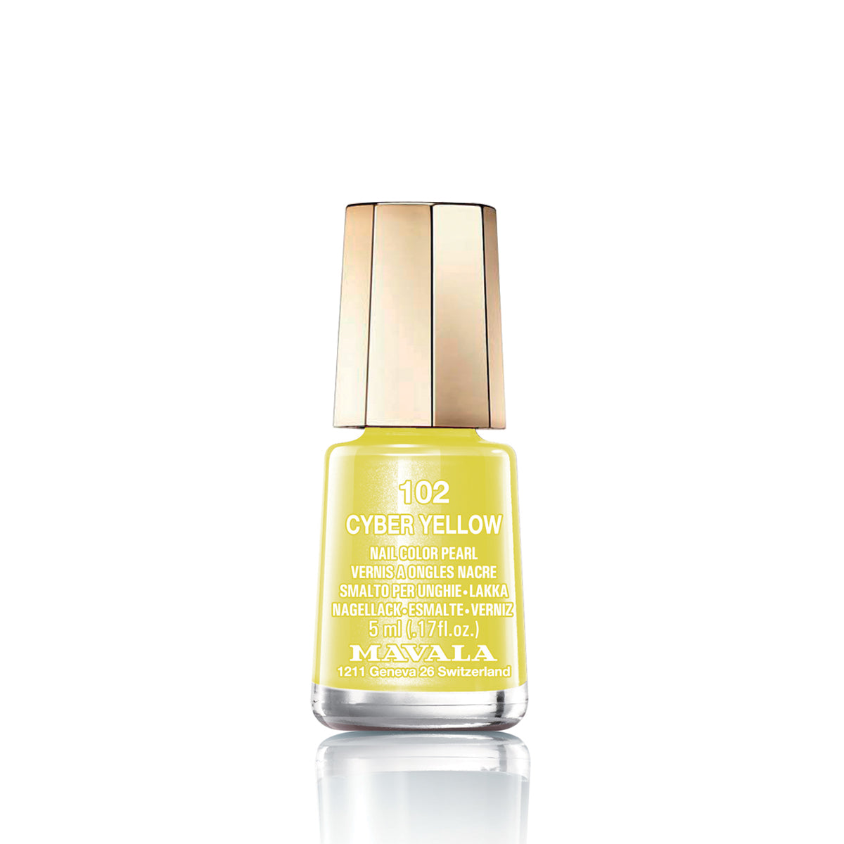 Mini Color Nail Polish Yellow
