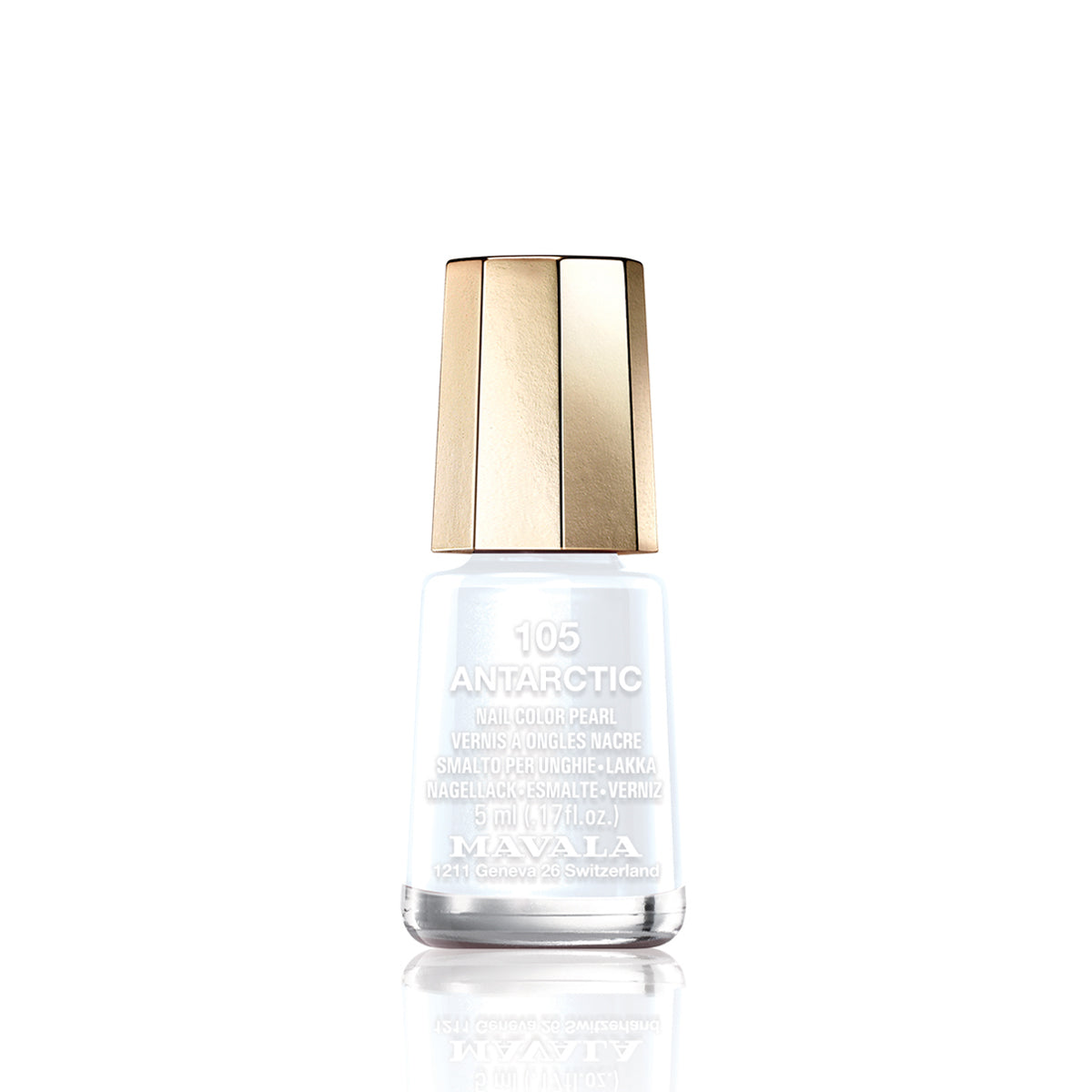 Mini Color Nail Polish White