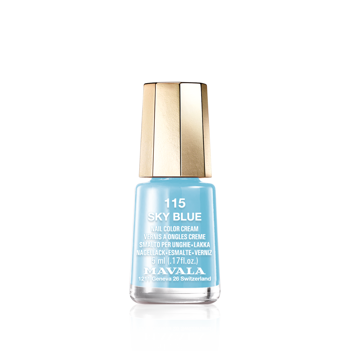 Mini Color Nail Polish Blue