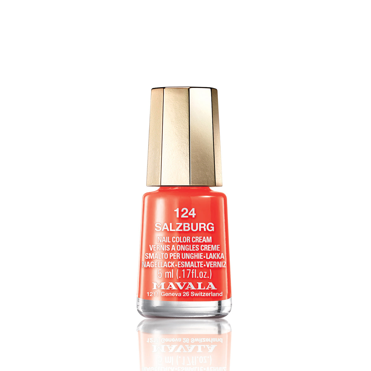 Mini Color Nail Polish Orange