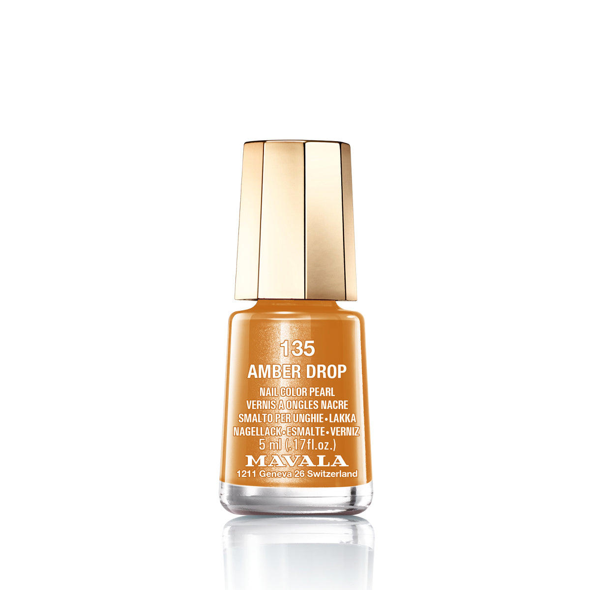 Mini Color Nail Polish Gold