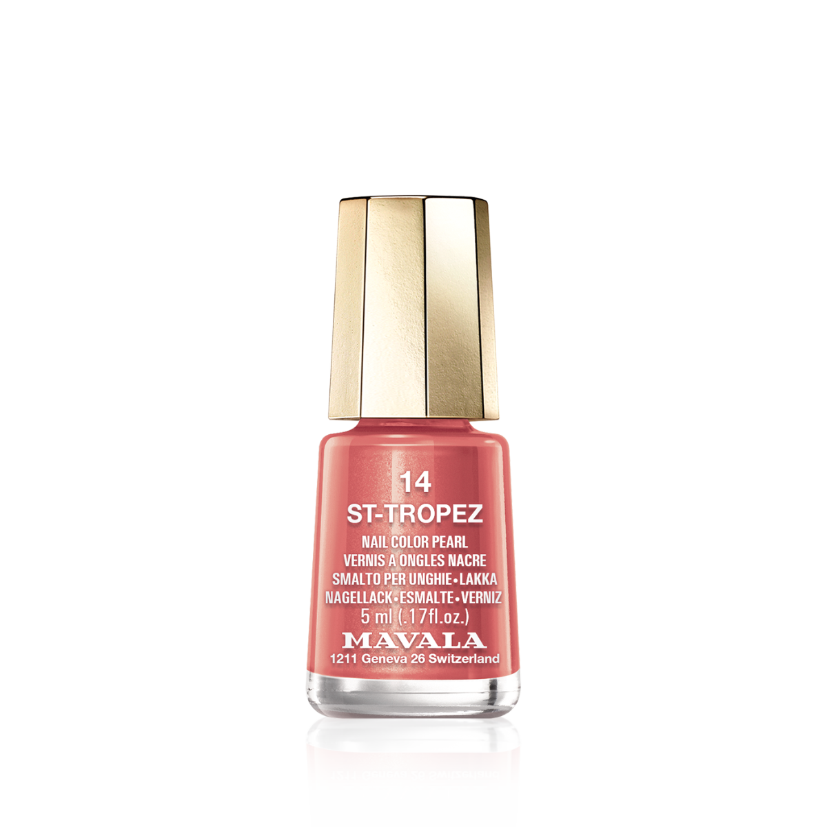Mini Color Nail Polish Coral