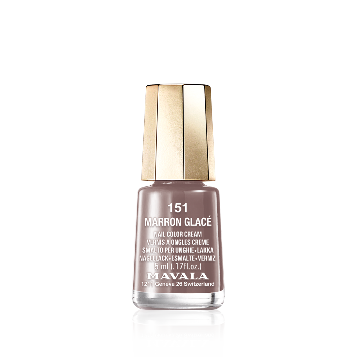 Mini Color Nail Polish Grey