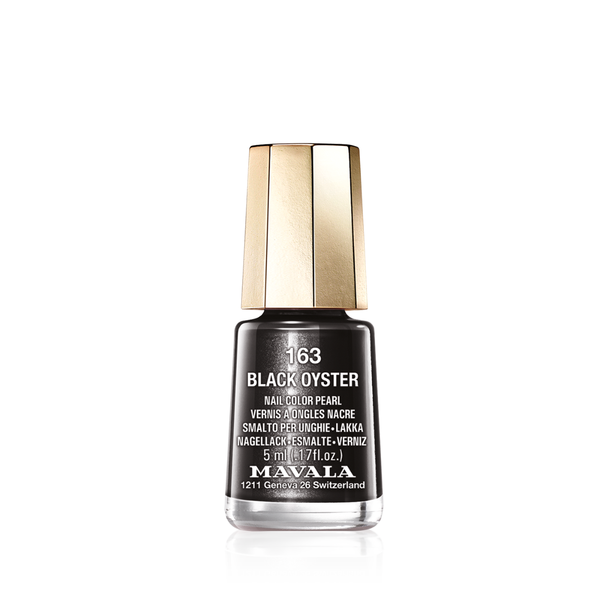 Mini Color Nail Polish Black
