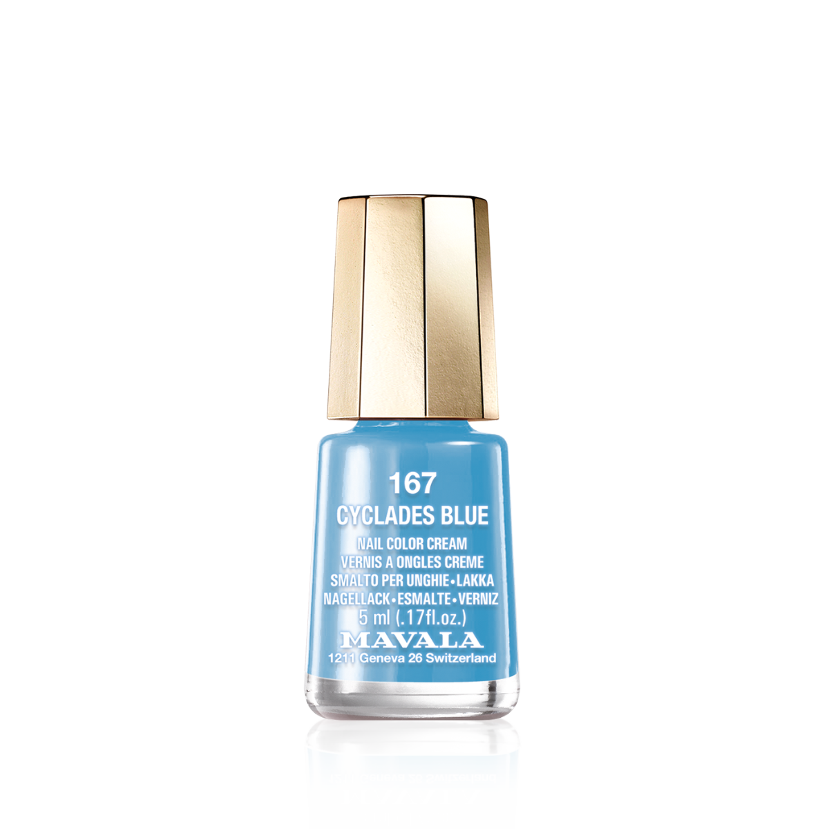 Mini Color Nail Polish Blue