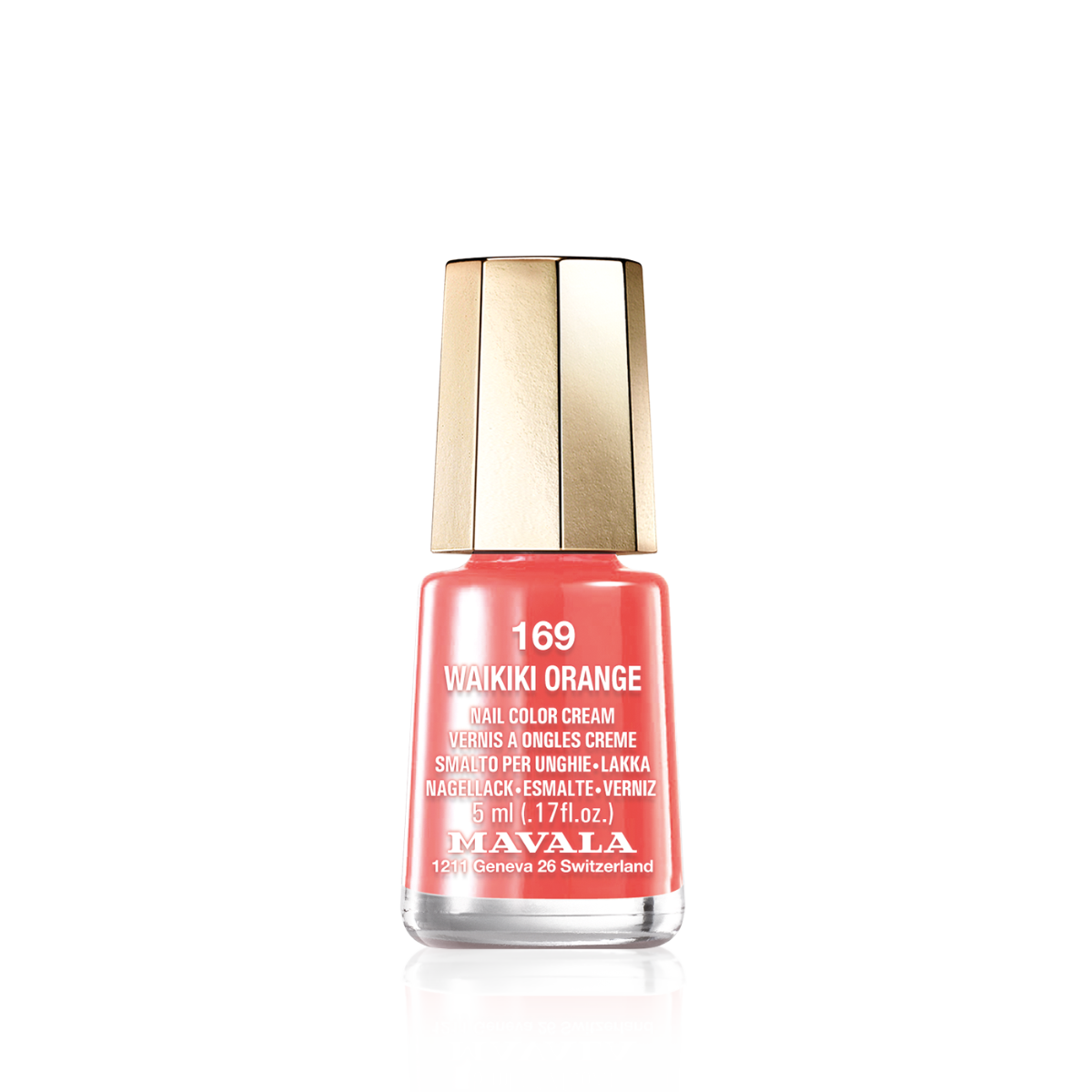 Mini Color Nail Polish Orange