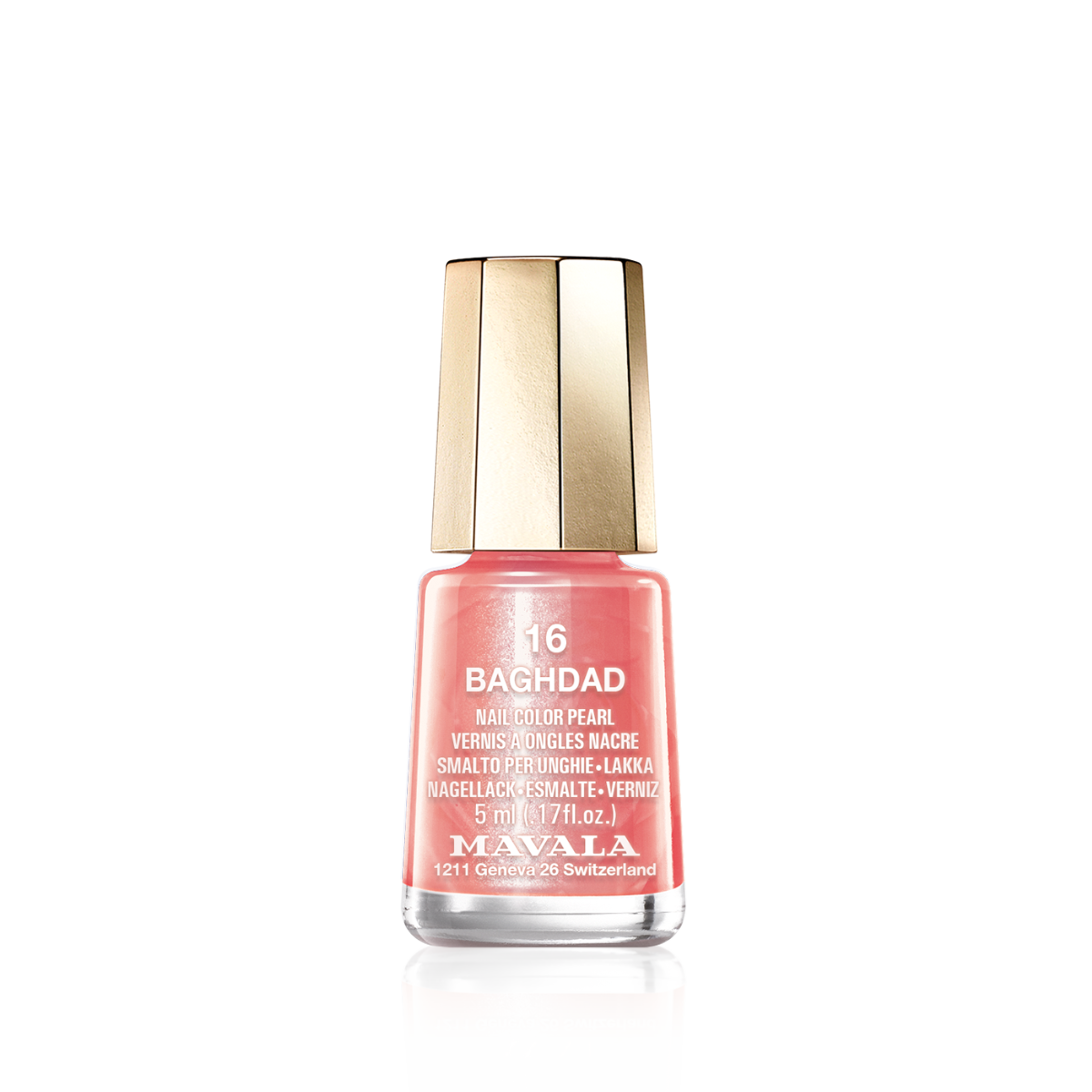 Mini Color Nail Polish Coral