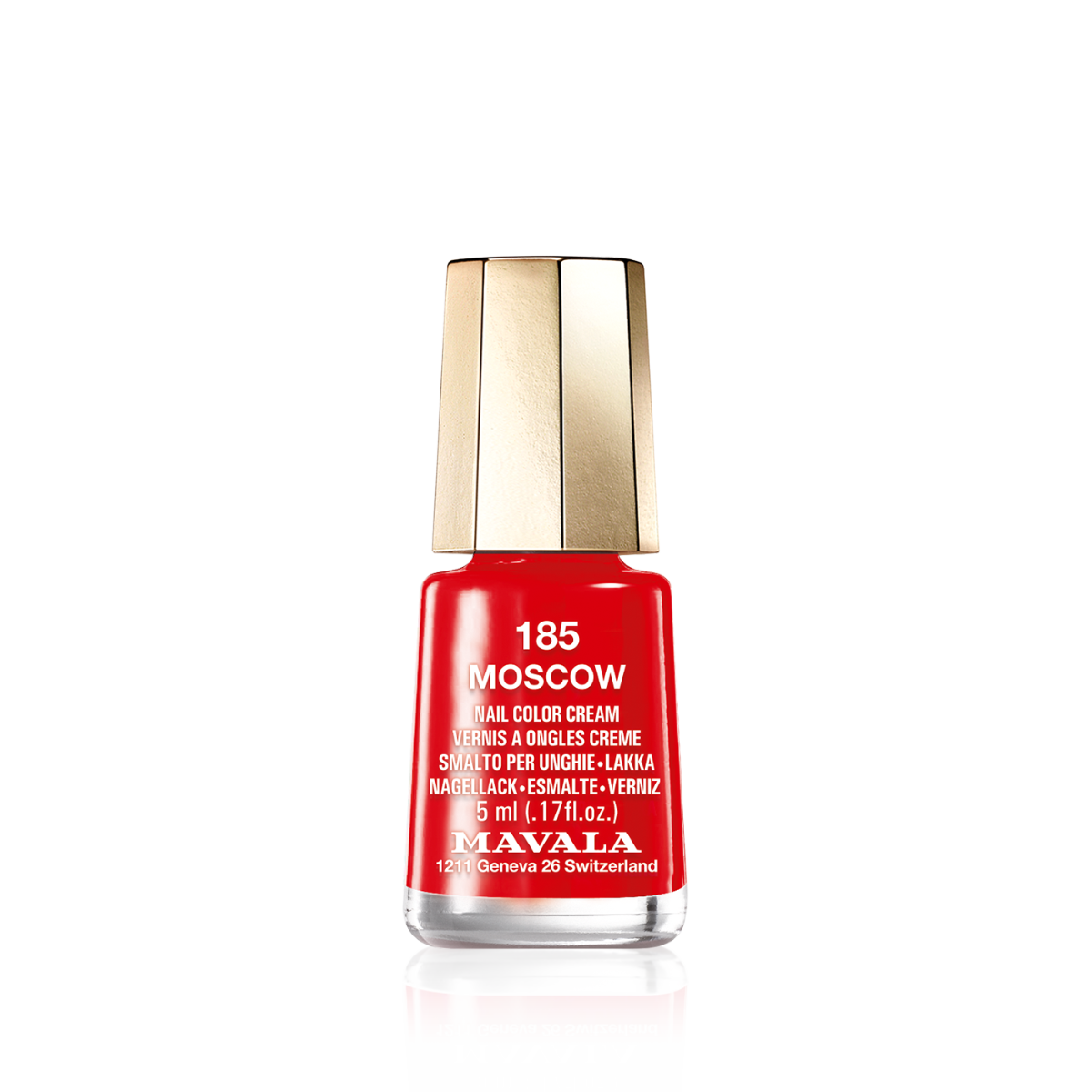 Mini Color Nail Polish Red