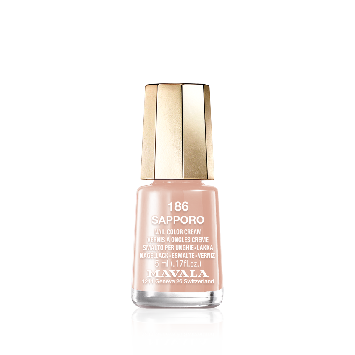 Mini Color Nail Polish Nude