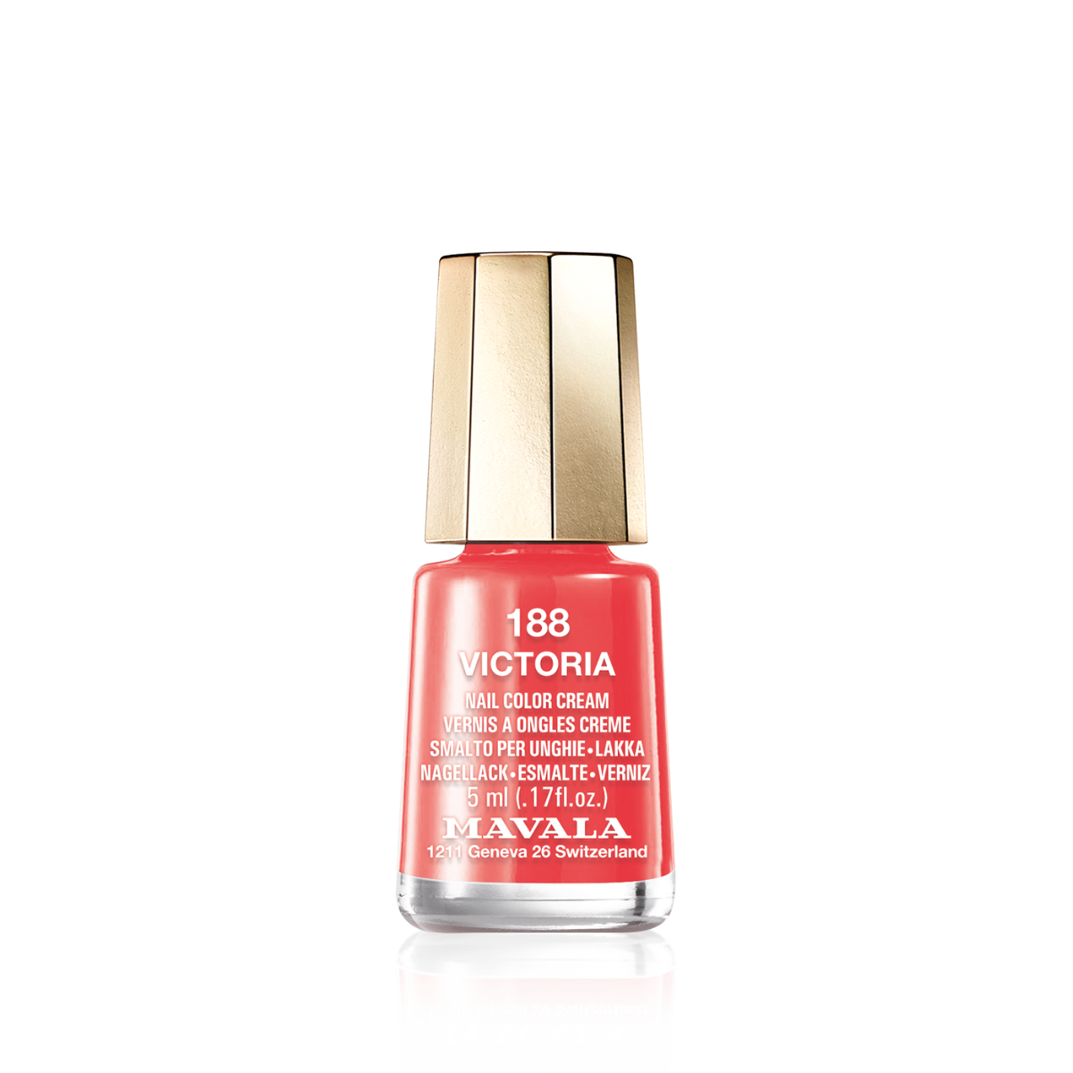 Mini Color Nail Polish Coral