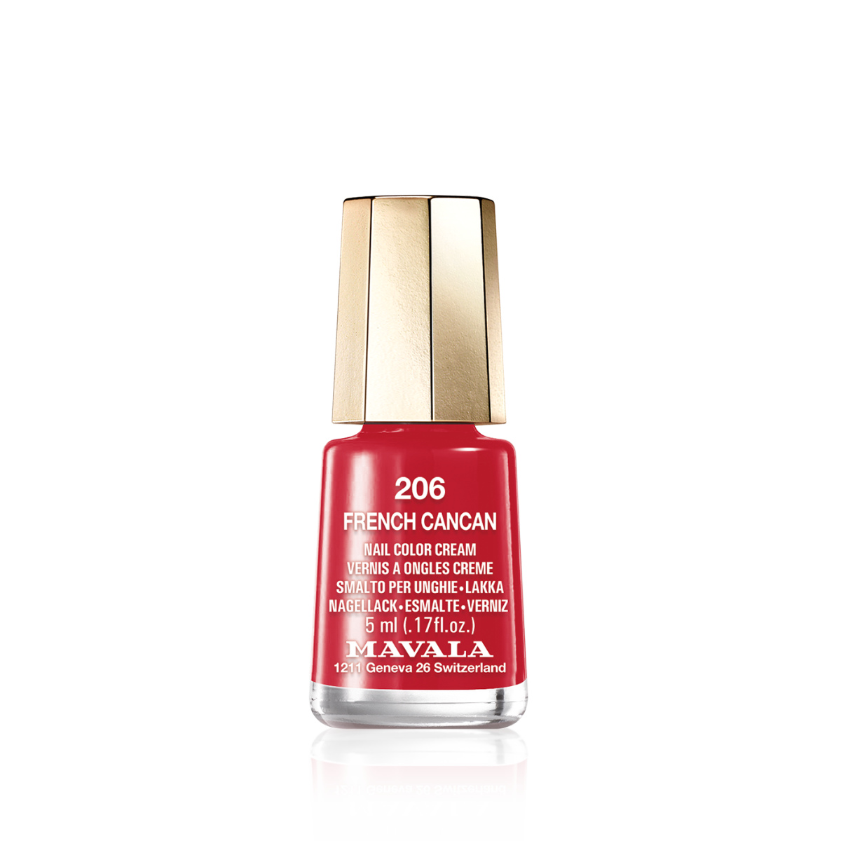 Mini Color Nail Polish Red