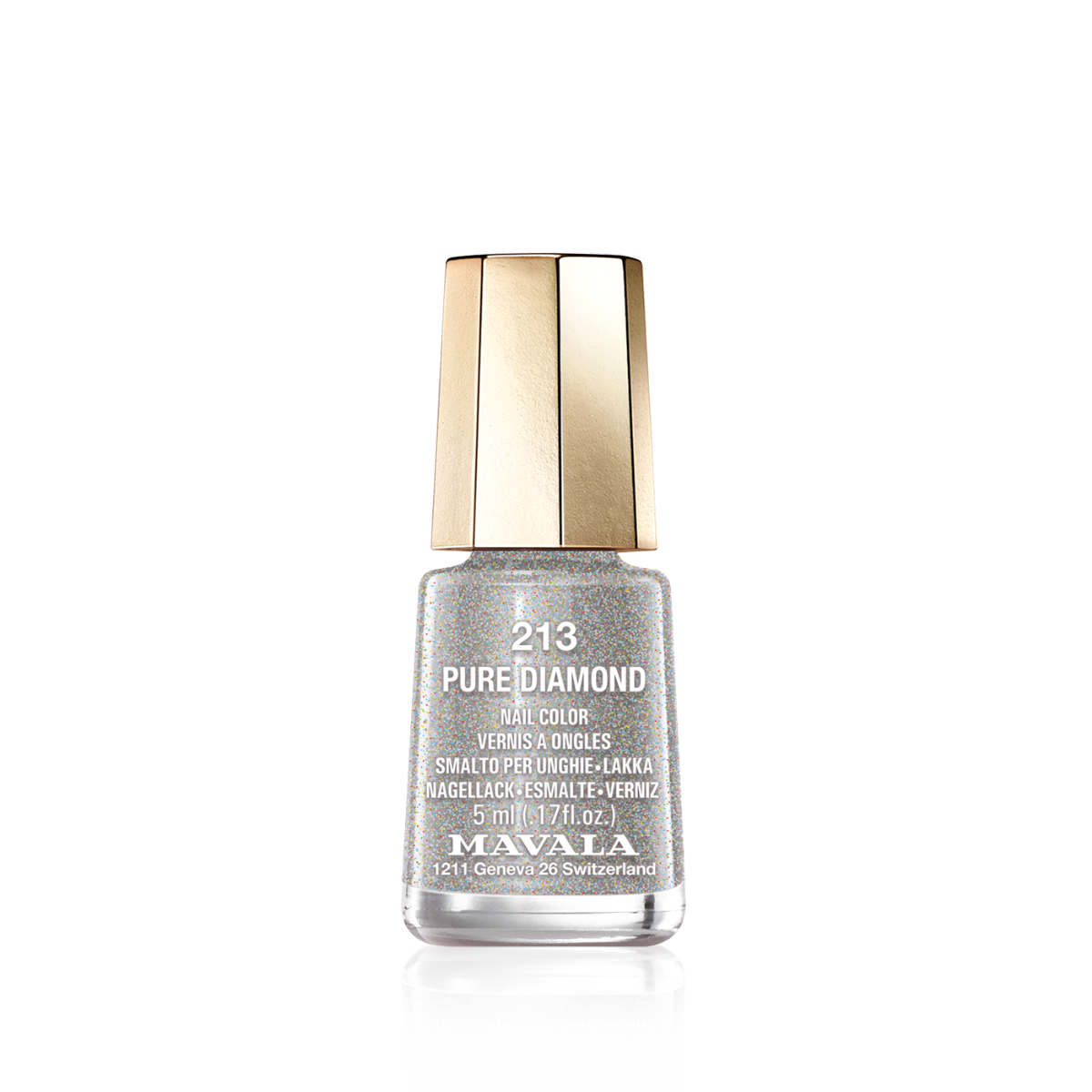 Mini Color Nail Polish Glitter