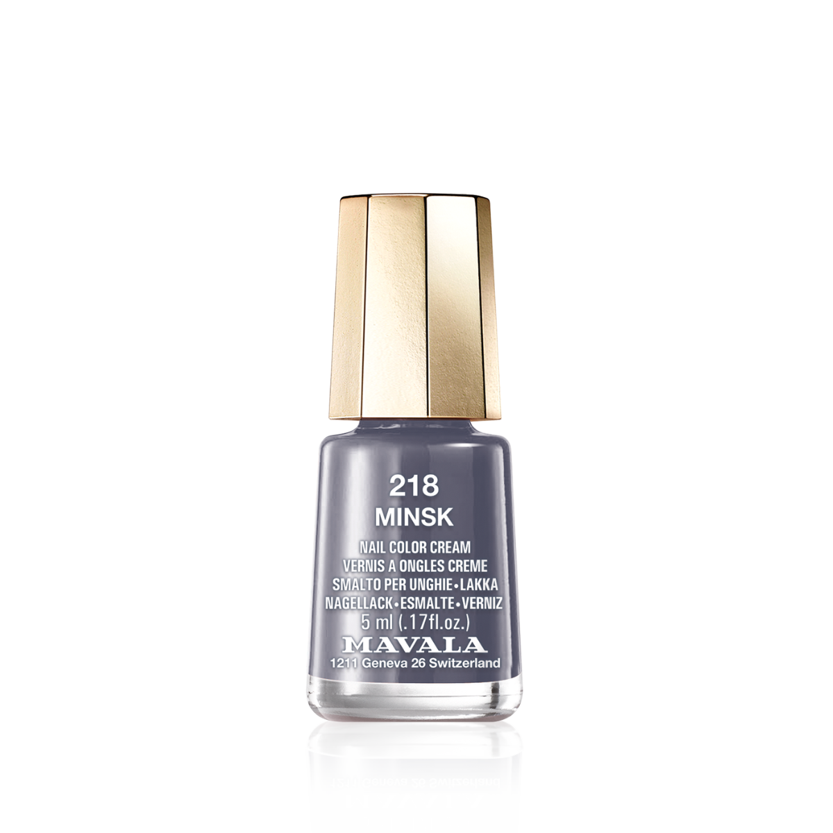 Mini Color Nail Polish Grey