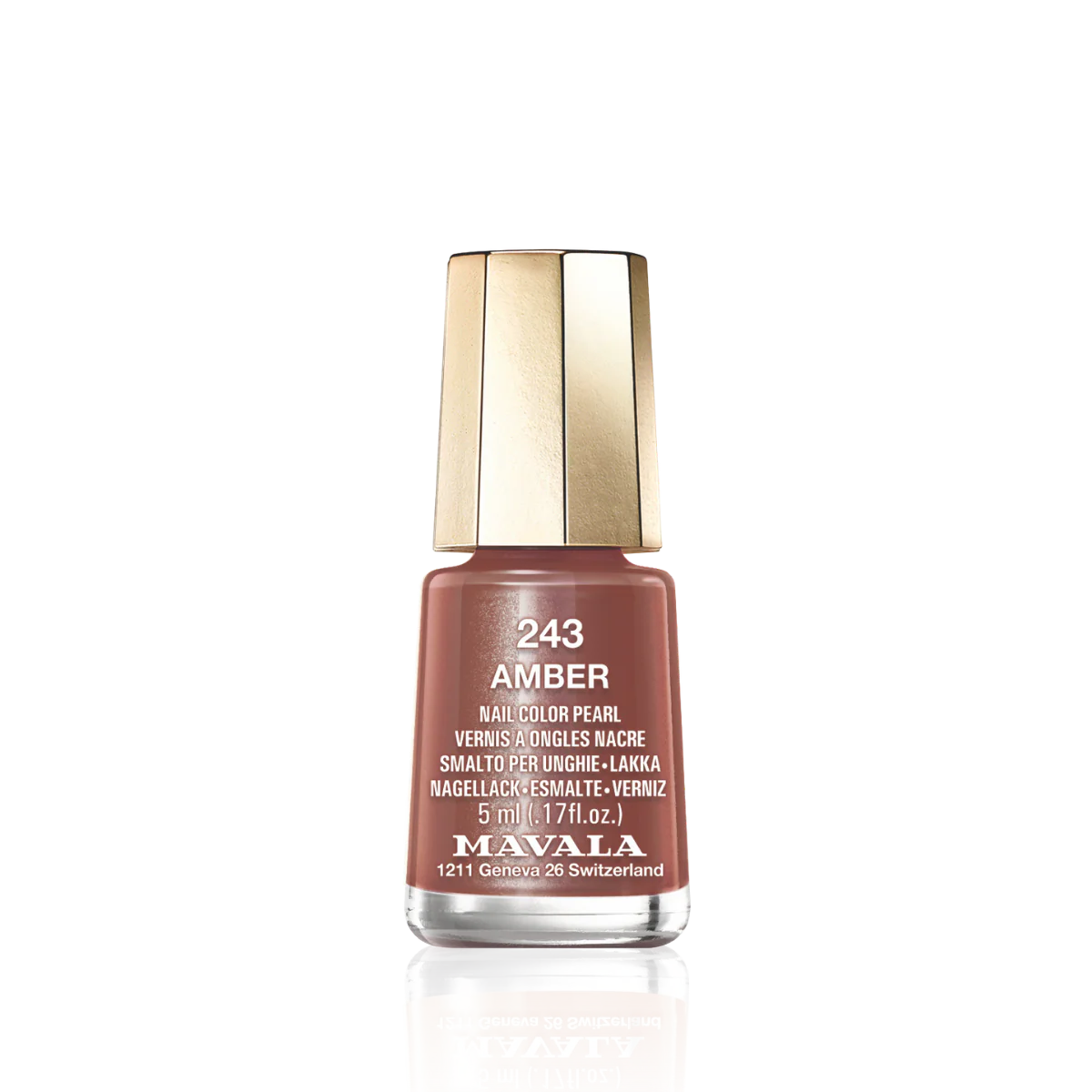 Mini Color Nail Polish Brown