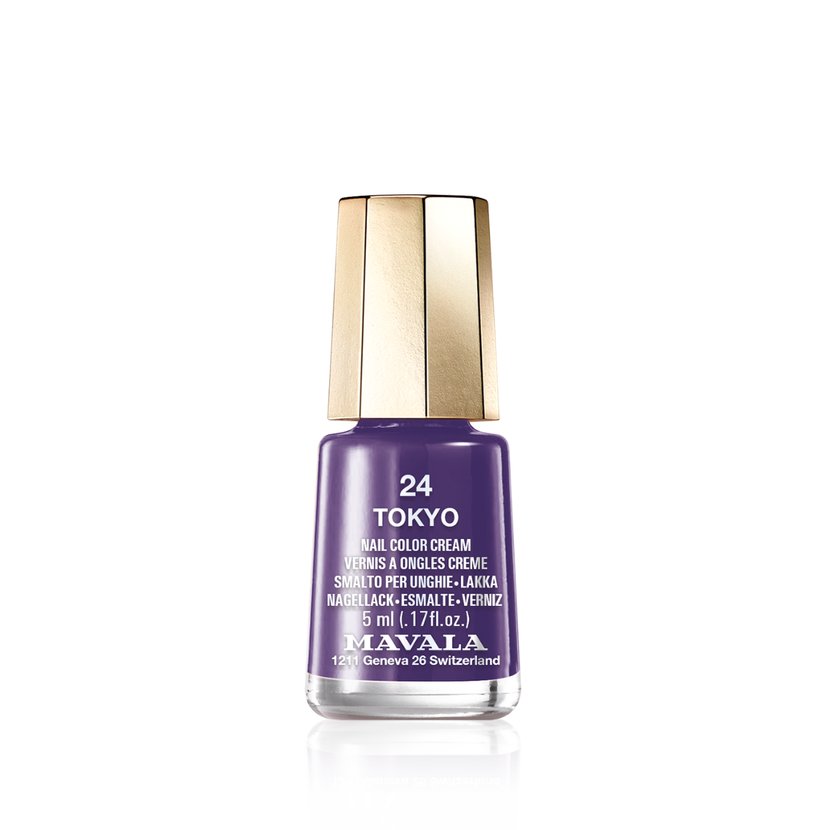 Mini Color Nail Polish Purple