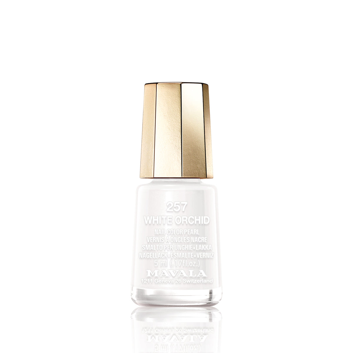 Mini Color Nail Polish White