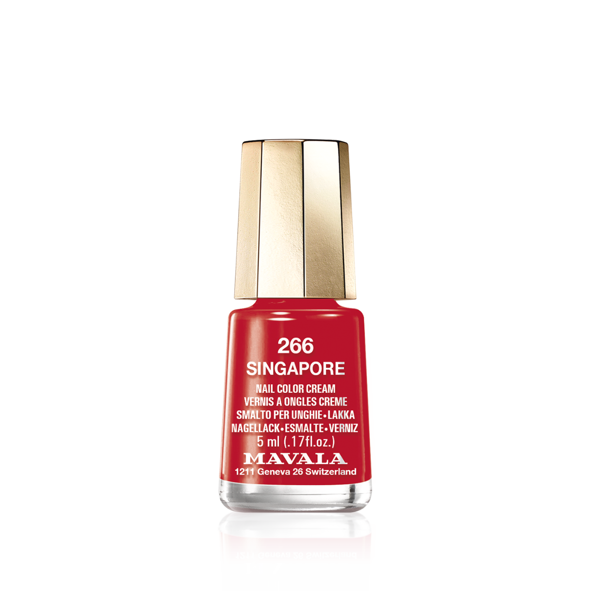 Mini Color Nail Polish Red