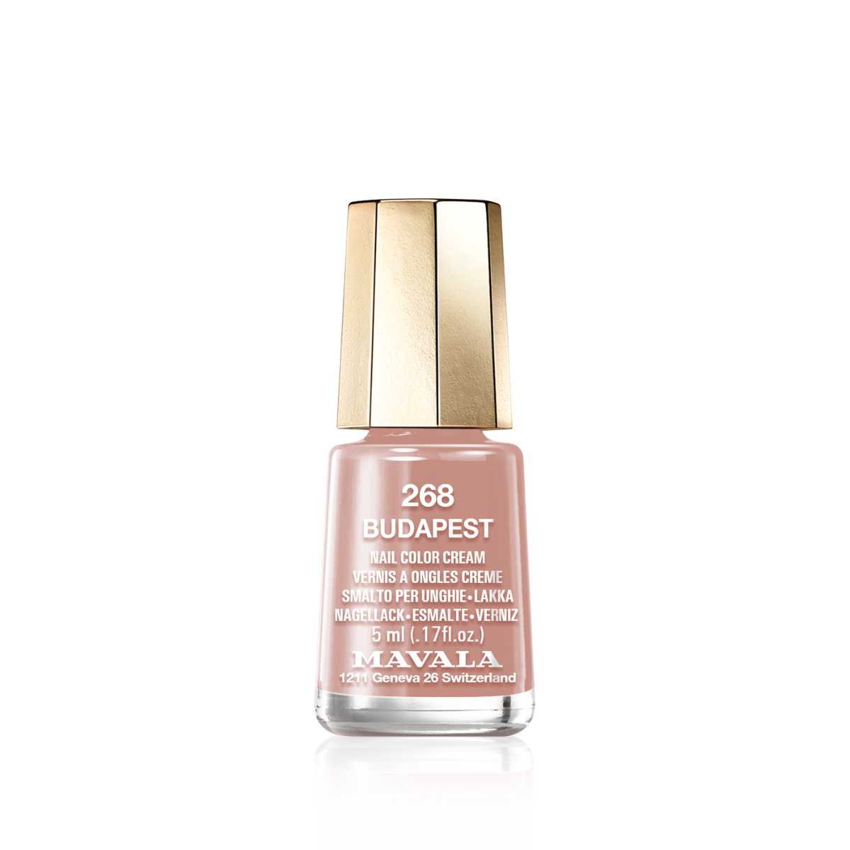 Mini Color Nail Polish Nude