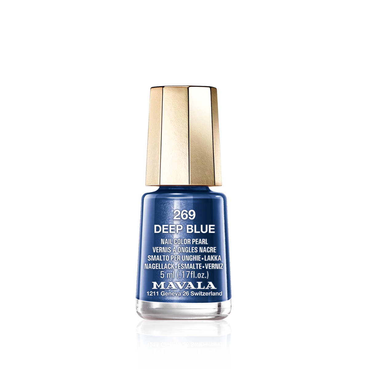 Mini Color Nail Polish Blue