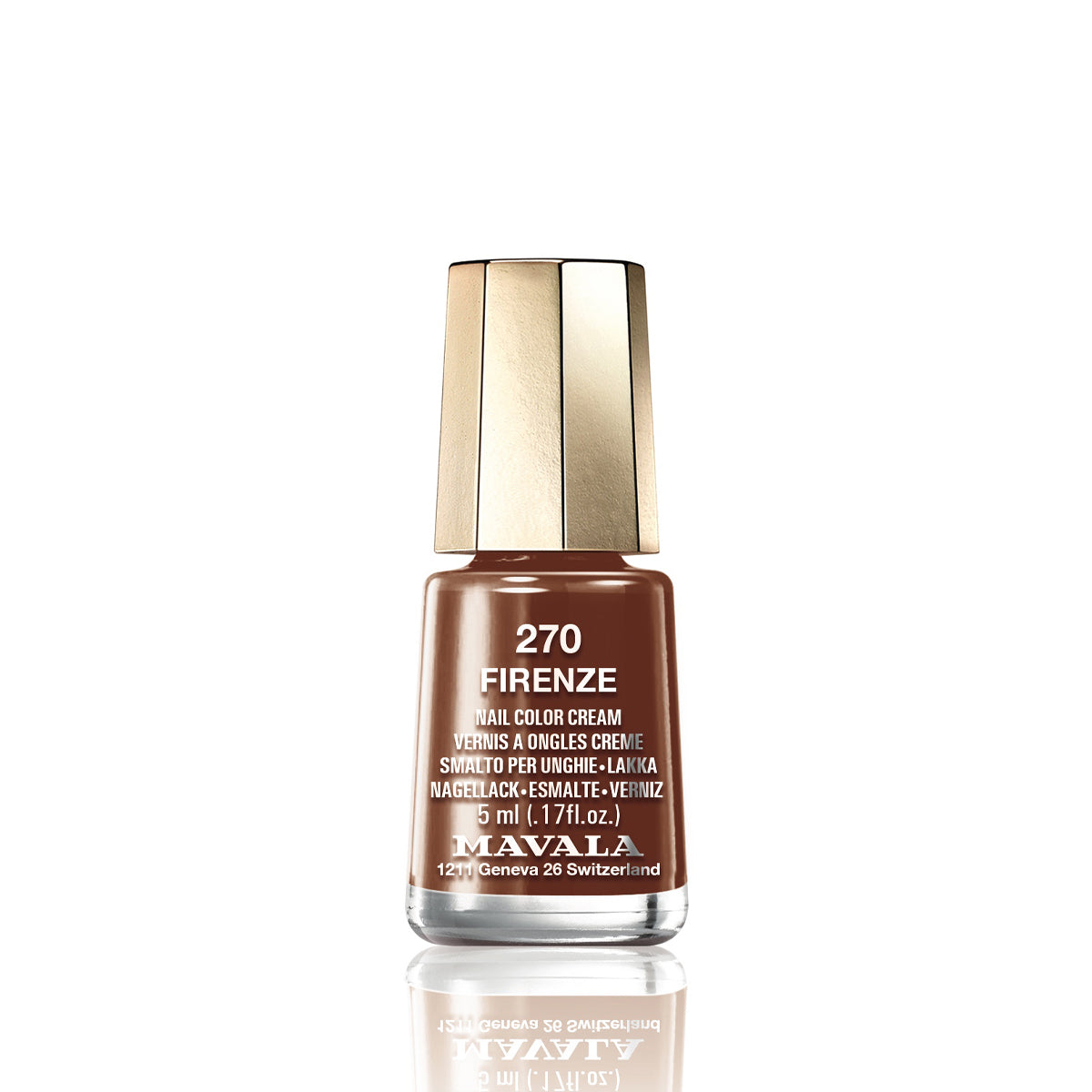 Mini Color Nail Polish Brown