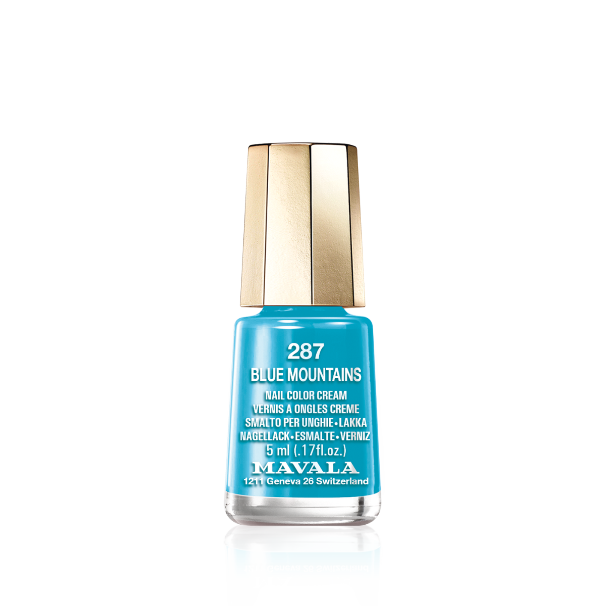 Mini Color Nail Polish Blue