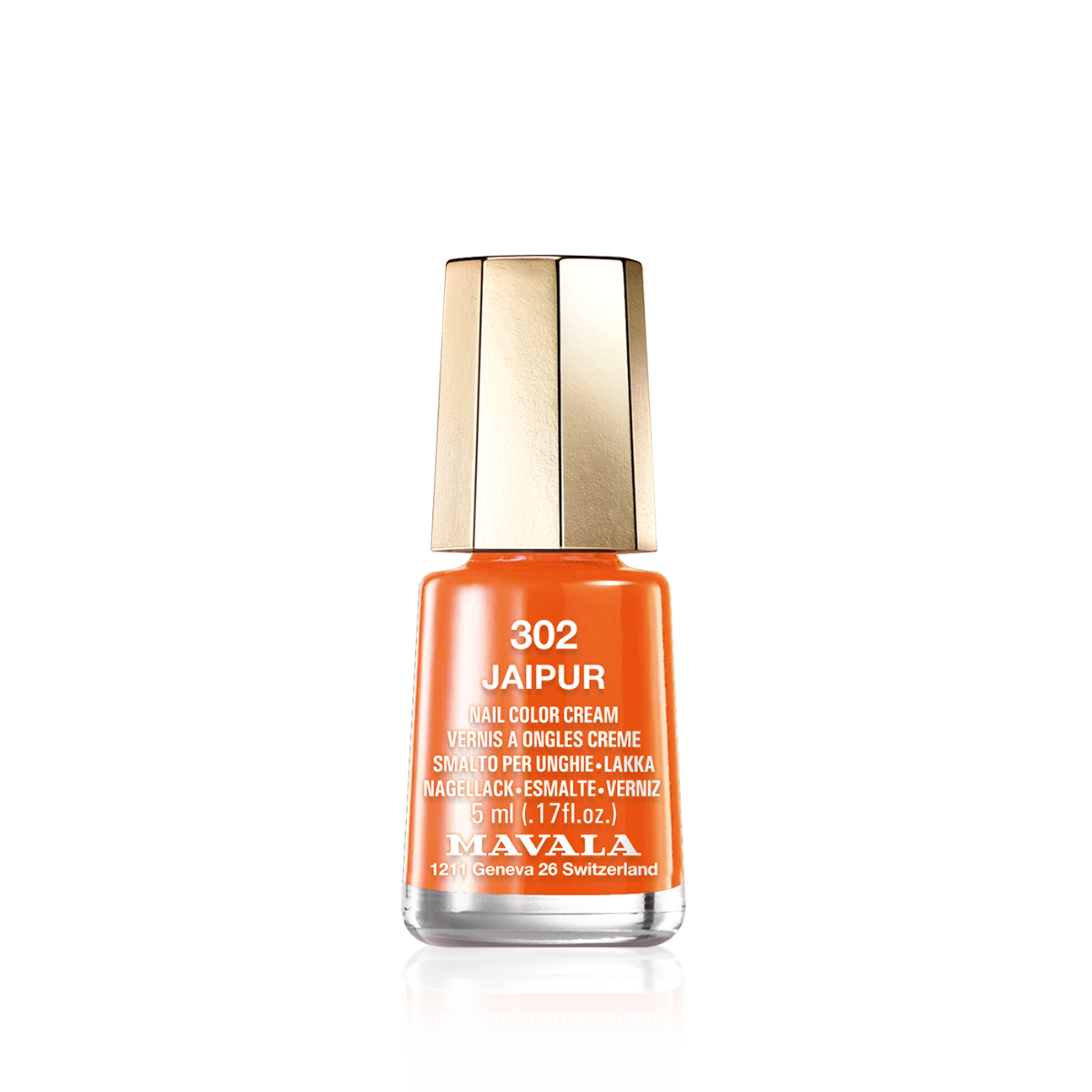 Mini Color Nail Polish Orange