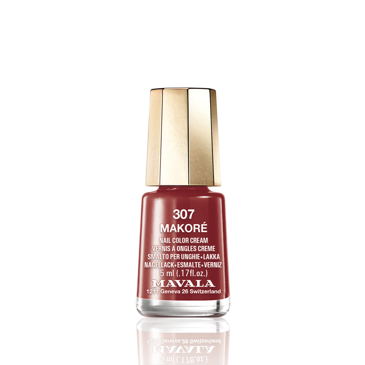 Mini Color Nail Polish Brown