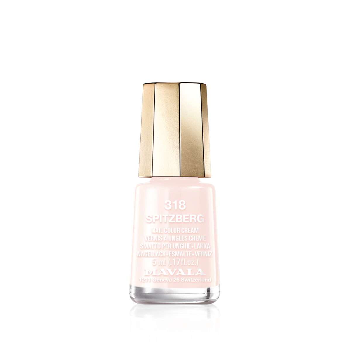 Mini Color Nail Polish White