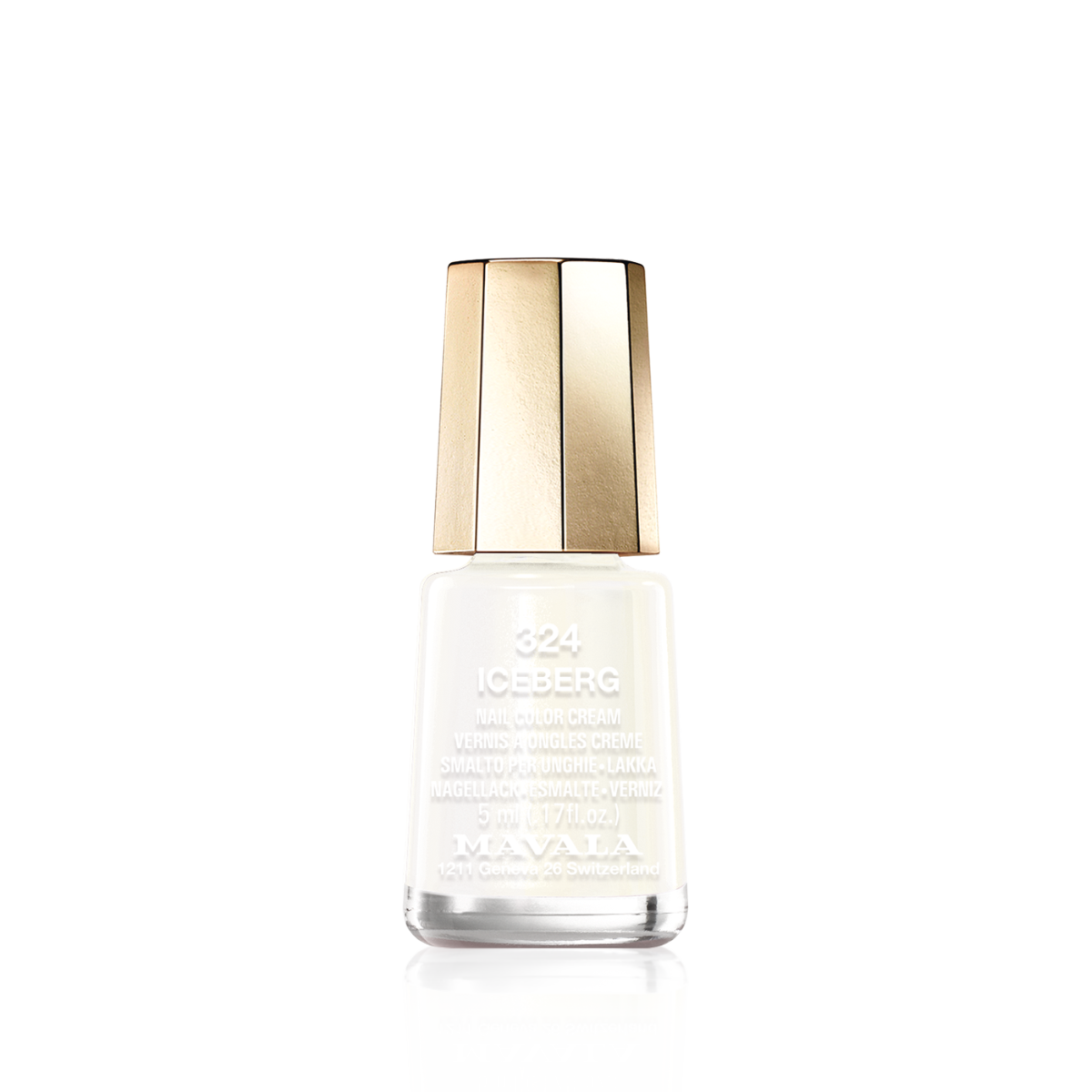 Mini Color Nail Polish White