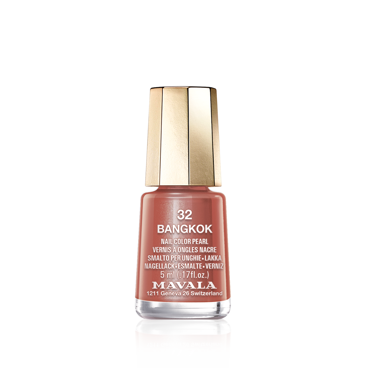 Mini Color Nail Polish Gold