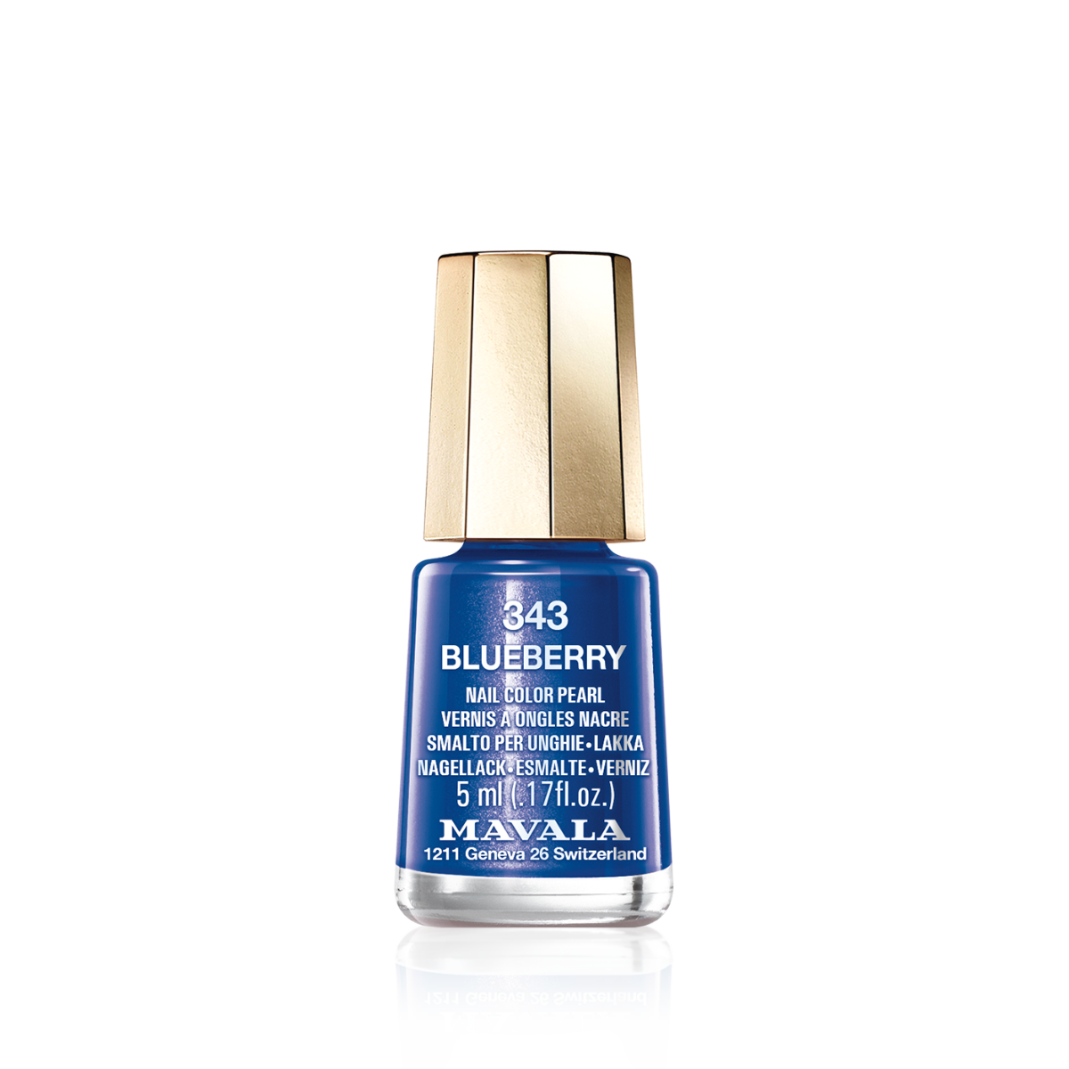 Mini Color Nail Polish Blue