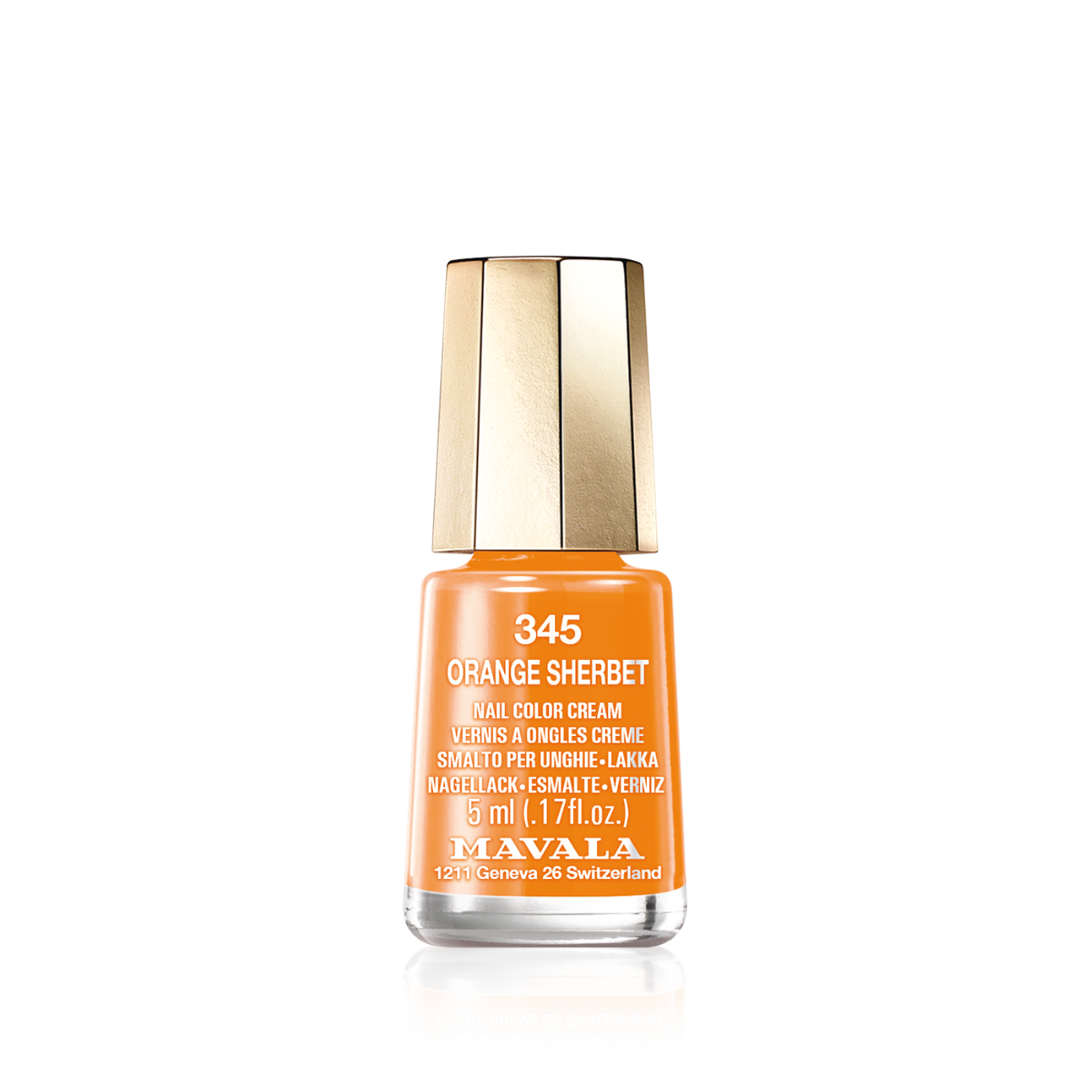 Mini Color Nail Polish Orange