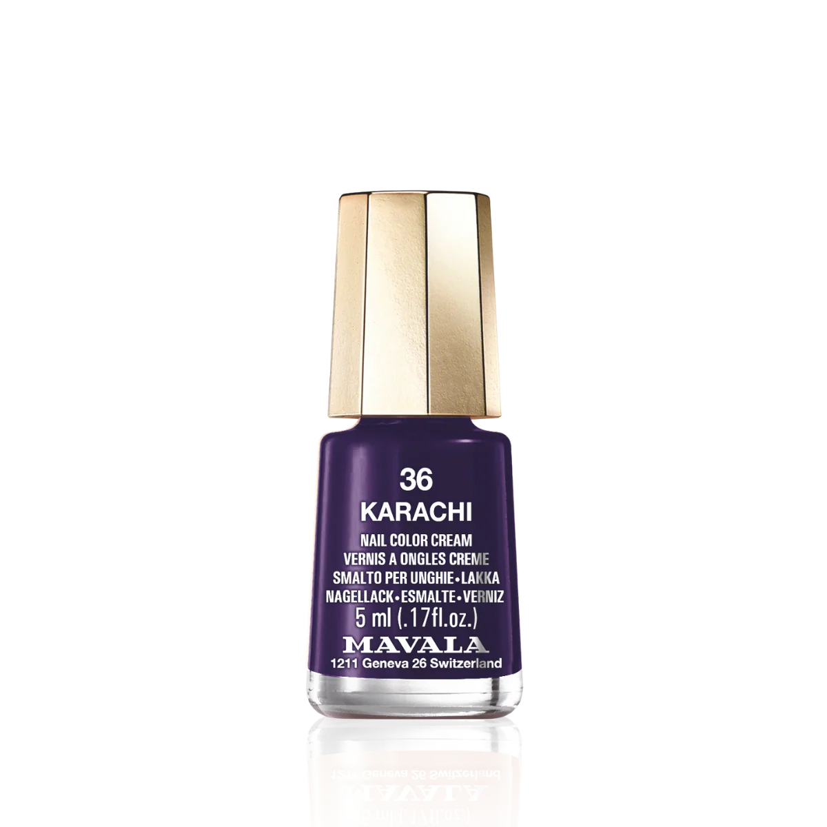 Mini Color Nail Polish Purple