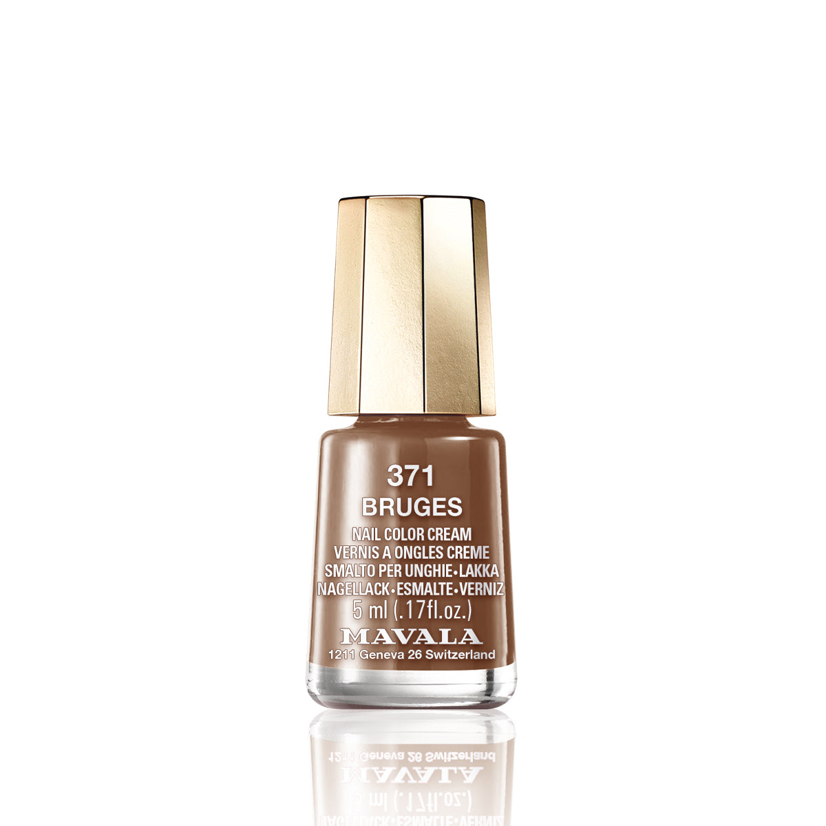 Mini Color Nail Polish Brown