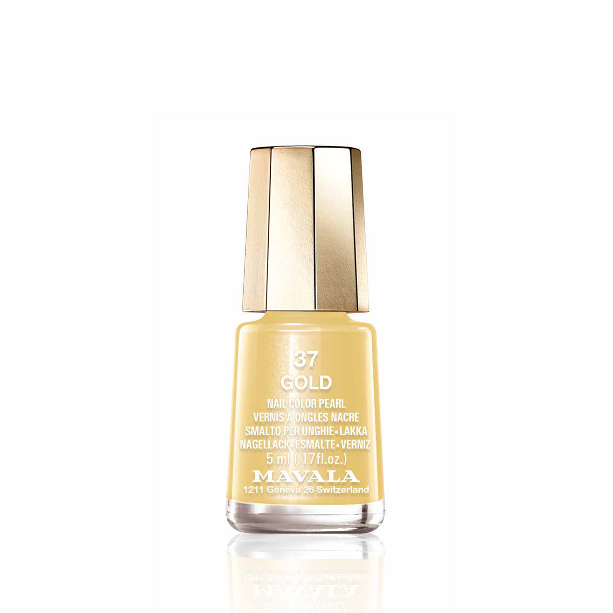 Mini Color Nail Polish Gold
