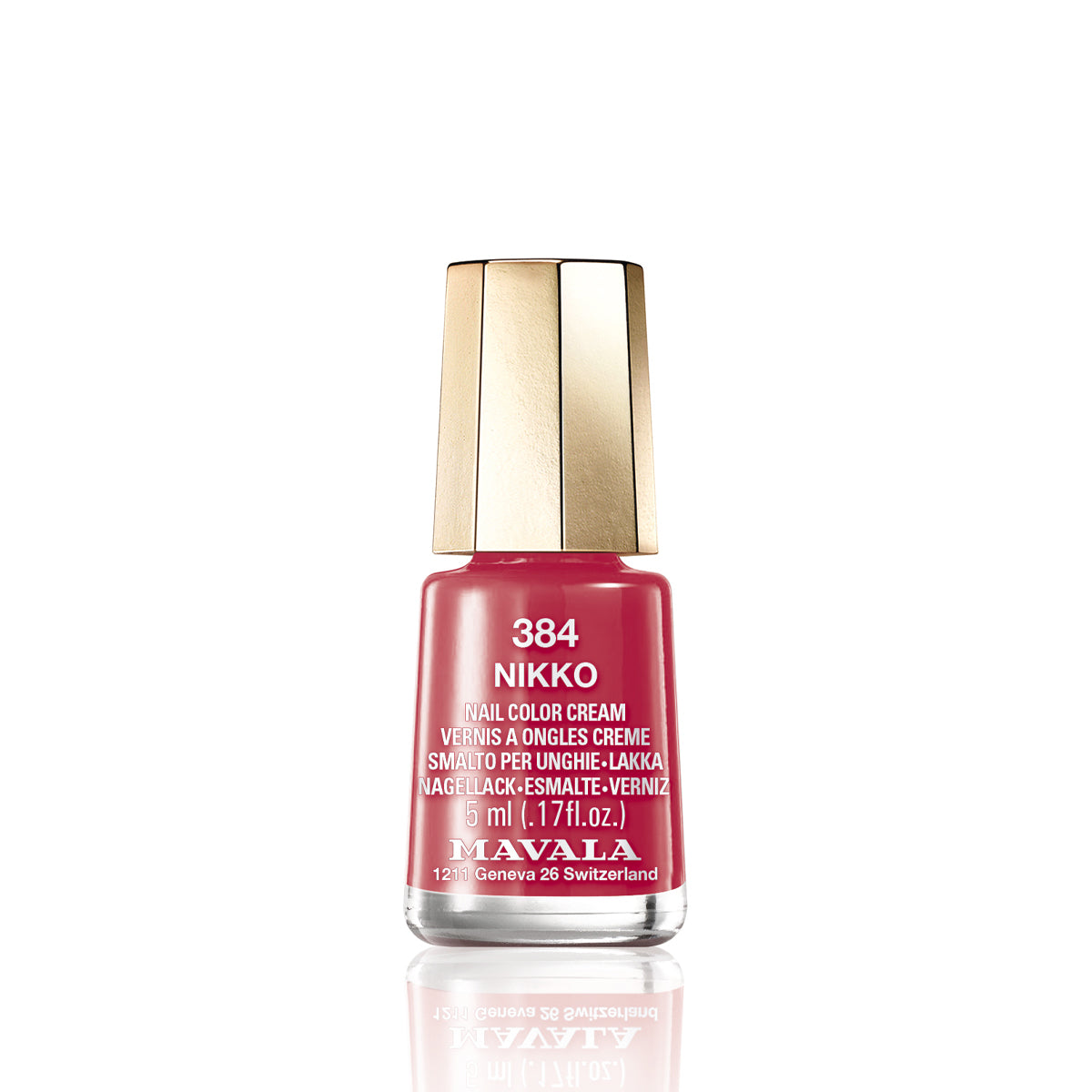 Mini Color Nail Polish Burgundy