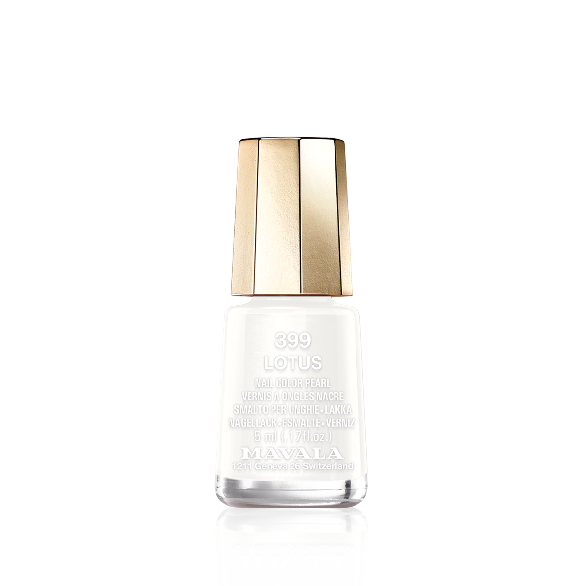 Mini Color Nail Polish White