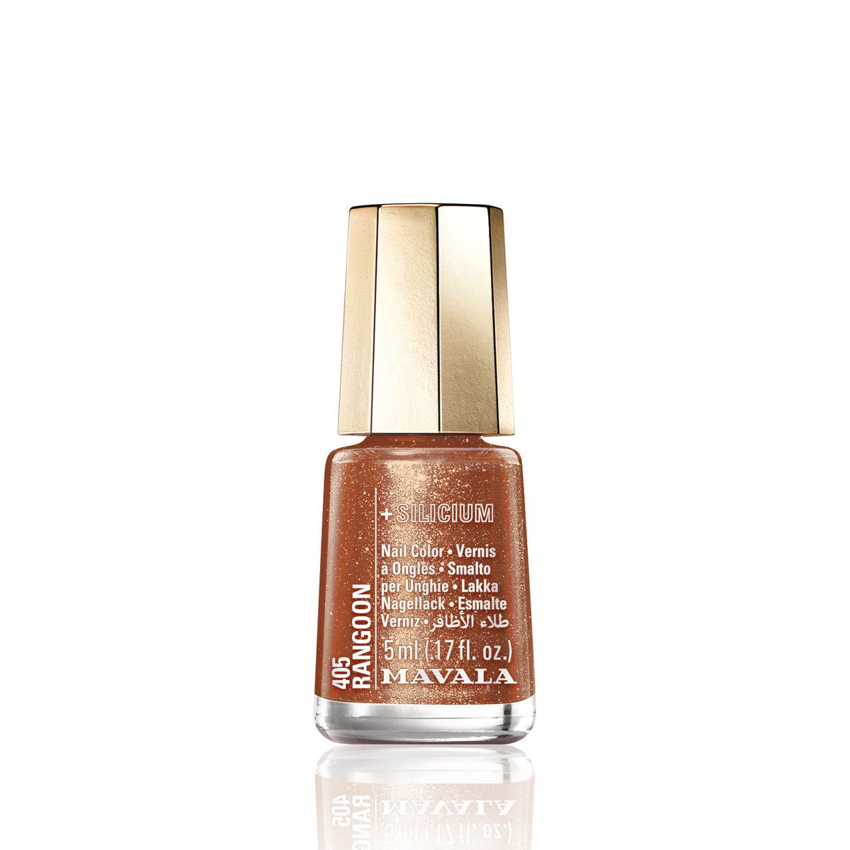 Mini Color Nail Polish Gold