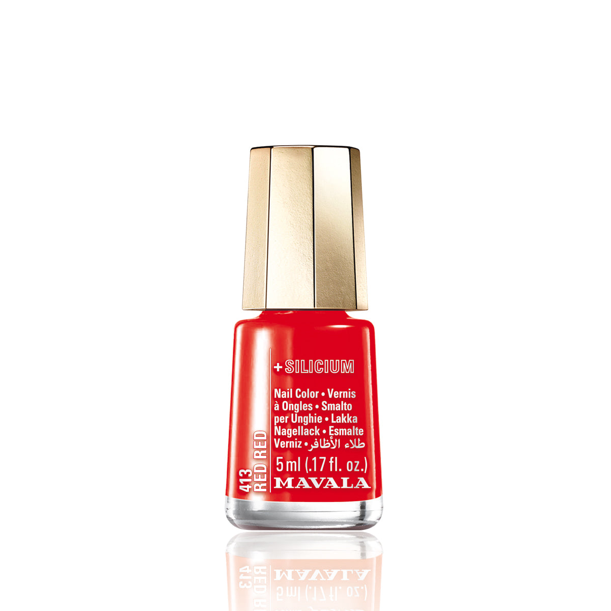 Mini Color Nail Polish Red