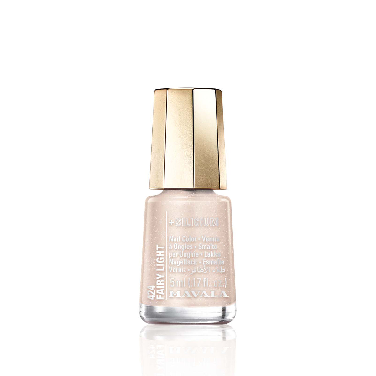 Mini Color Nail Polish White