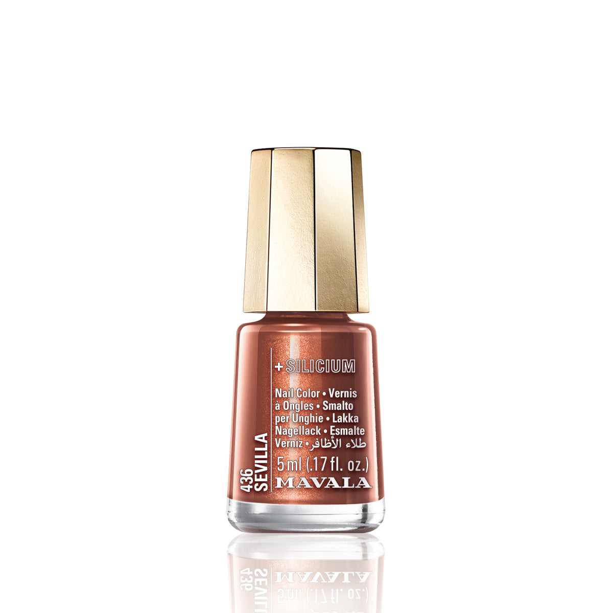 Mini Color Nail Polish Brown