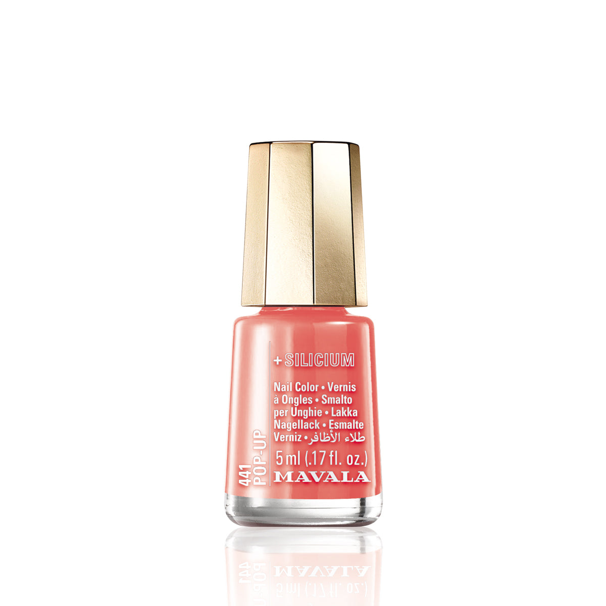 Mini Color Nail Polish Coral