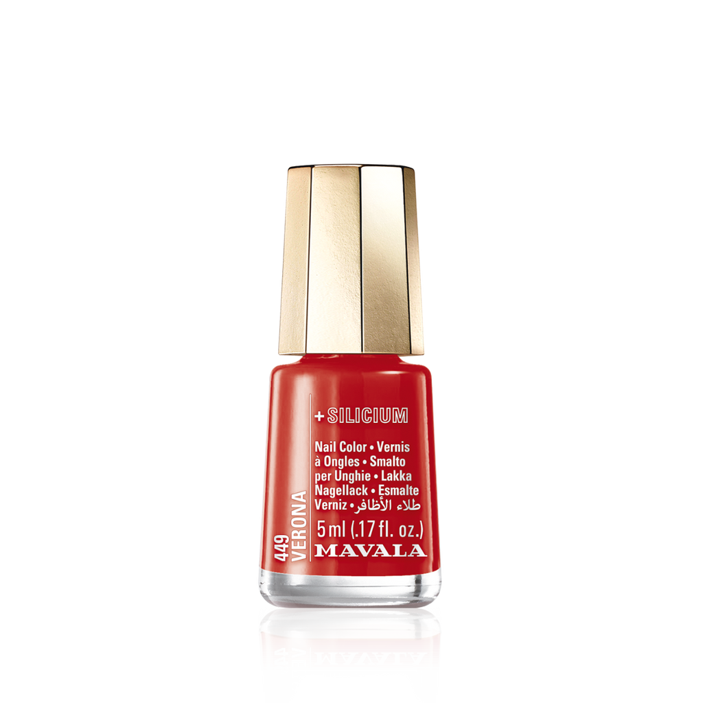 Mini Color Nail Polish Red