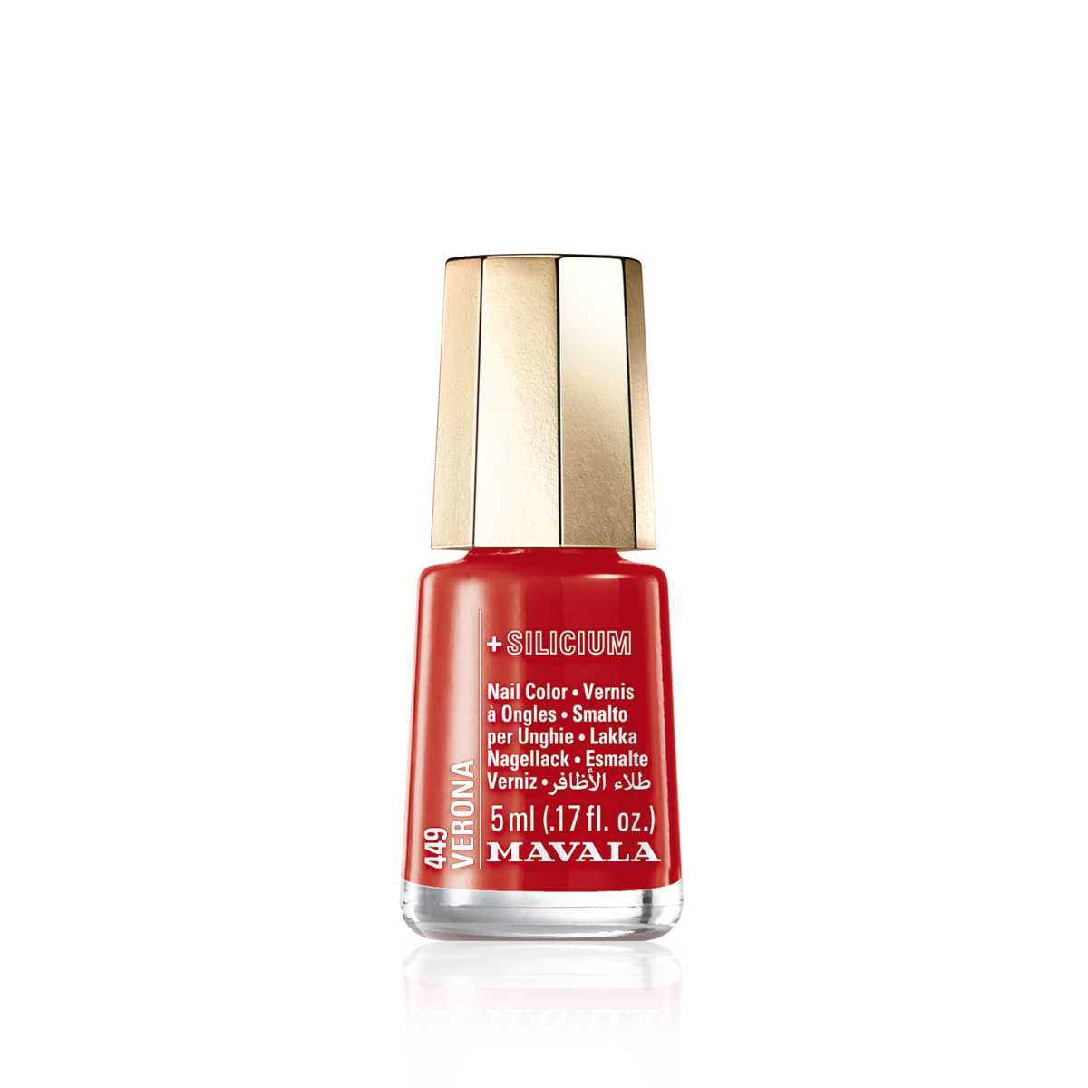Mini Color Nail Polish Red