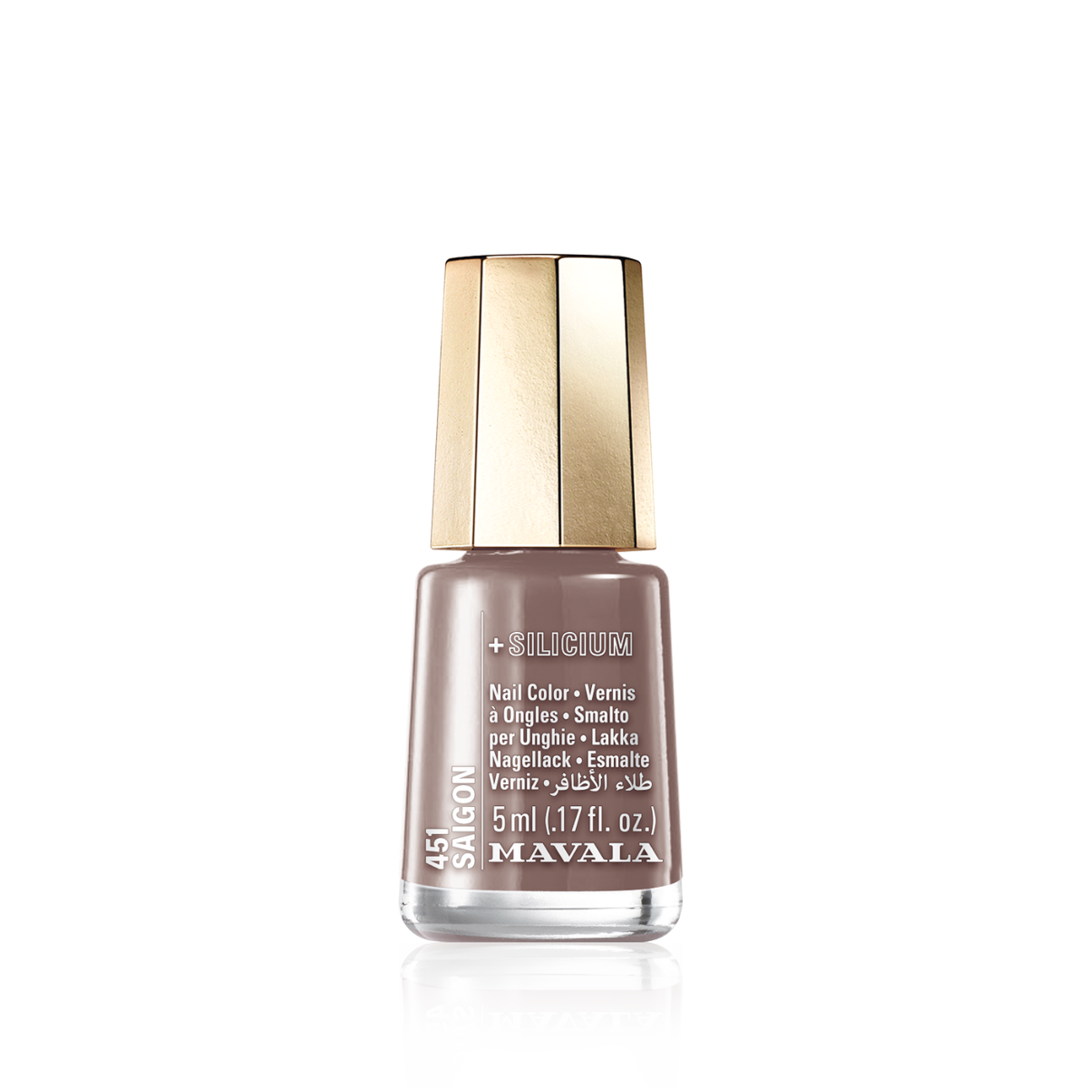 Mini Color Nail Polish Grey