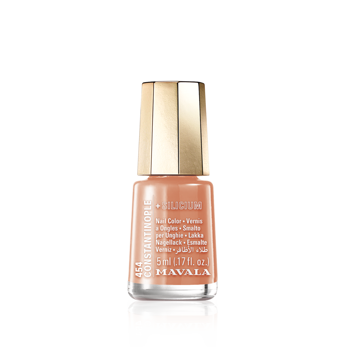 Mini Color Nail Polish Gold