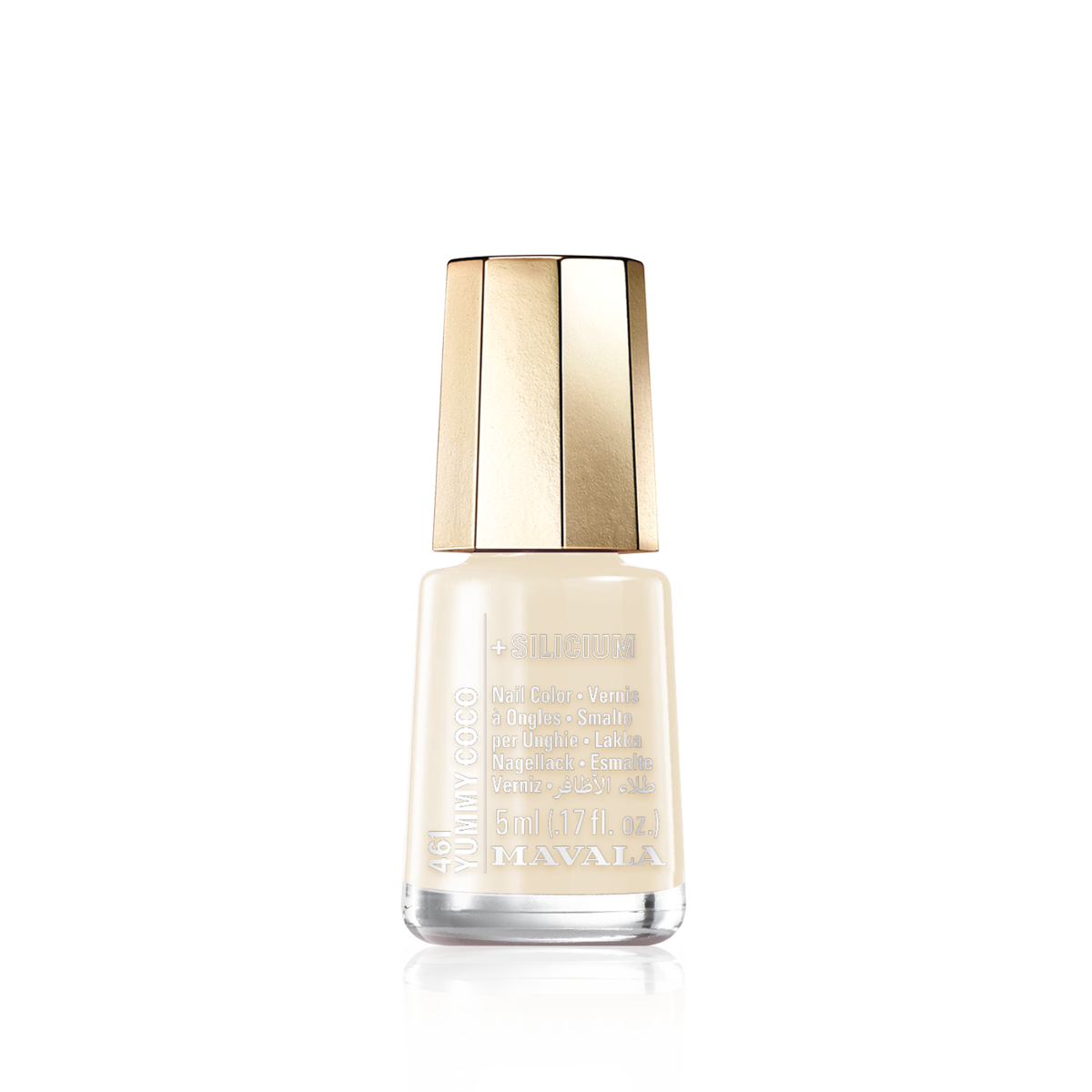 Mini Color Nail Polish White